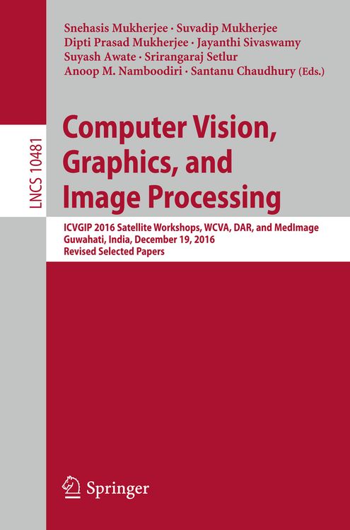 Produktbild: Computer Vision, Graphics, and Image Processing