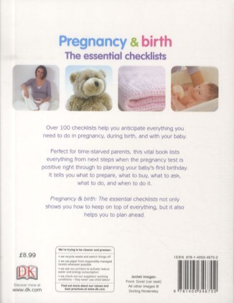 Produktbild: Pregnancy and Birth The Essential Checklists