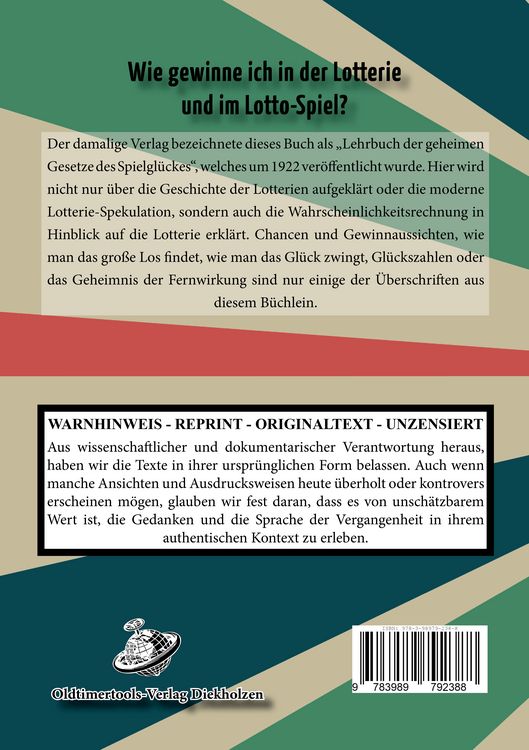 Produktbild: Wie gewinne ich in der Lotterie und im Lotto-Spiel?