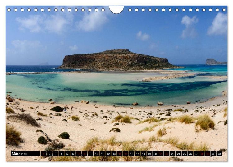 Produktbild: Zauberhaftes Kreta (Wandkalender 2026 DIN A4 quer), CALVENDO Monatskalender