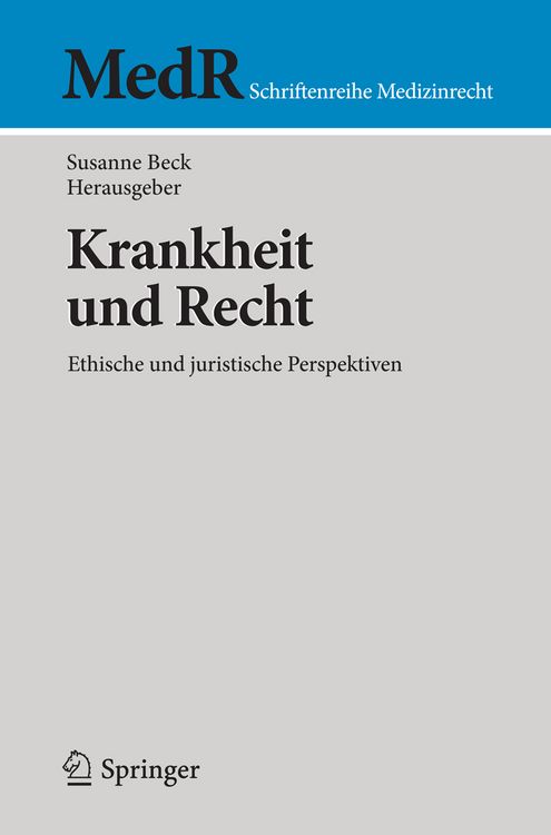 Produktbild: Krankheit und Recht