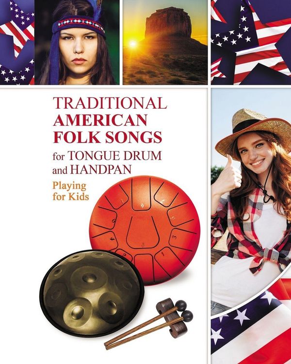 Produktbild: Traditional American Folk Songs for Tongue Drum or Handpan