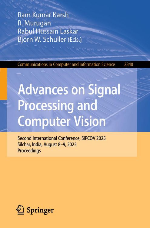 Produktbild: Advances on Signal Processing and Computer Vision