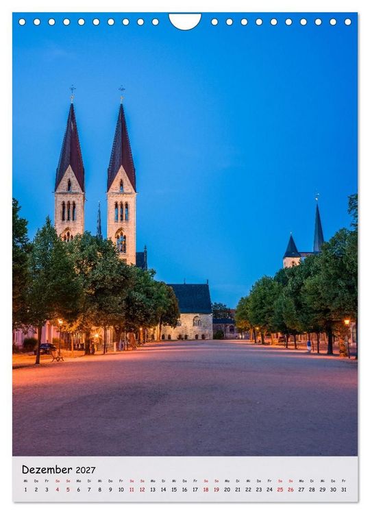 Produktbild: Halberstadt - Architektur, die Geschichten erz&auml;hlt (Wandkalender 2027 DIN A4 hoch), CALVENDO Monatskalender