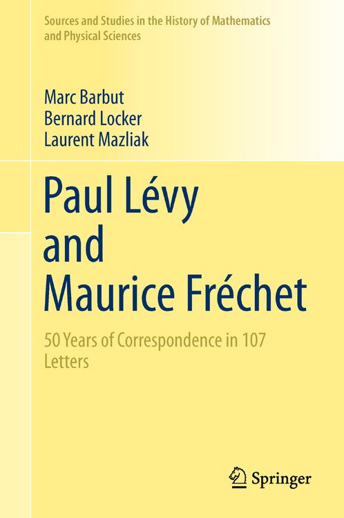 Produktbild: Paul L&eacute;vy and Maurice Fr&eacute;chet
