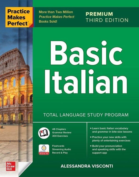 Produktbild: Practice Makes Perfect: Basic Italian