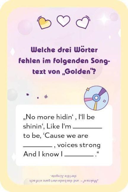 Produktbild: Kartenspiel: Das ultimative K-Pop-Quiz