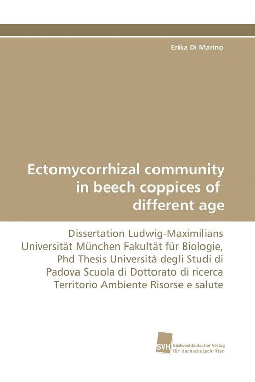 Produktbild: Ectomycorrhizal community in beech coppices of different age