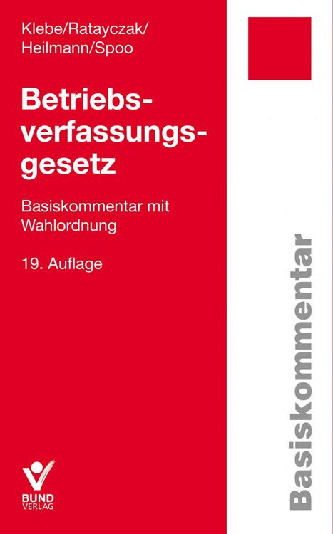 Produktbild: Betriebsverfassungsgesetz (BetrVG)