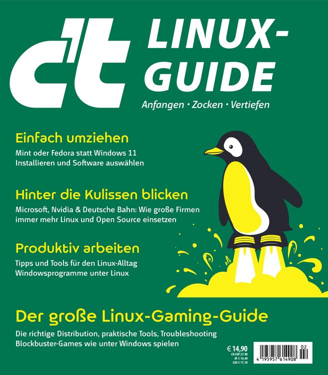 Produktbild: C't Linux-Guide
