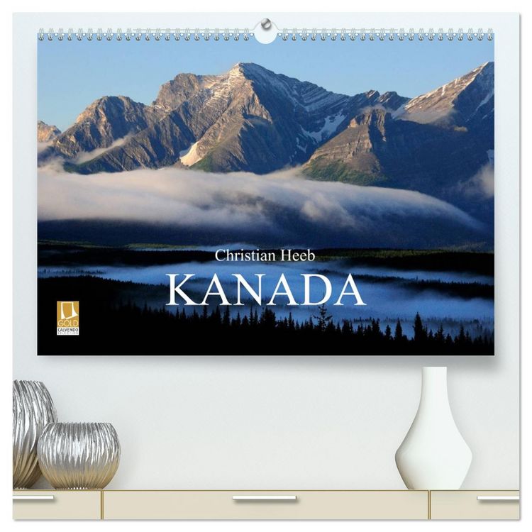 Produktbild: KANADA Christian Heeb (hochwertiger Premium Wandkalender 2026 DIN A2 quer), Kunstdruck in Hochglanz