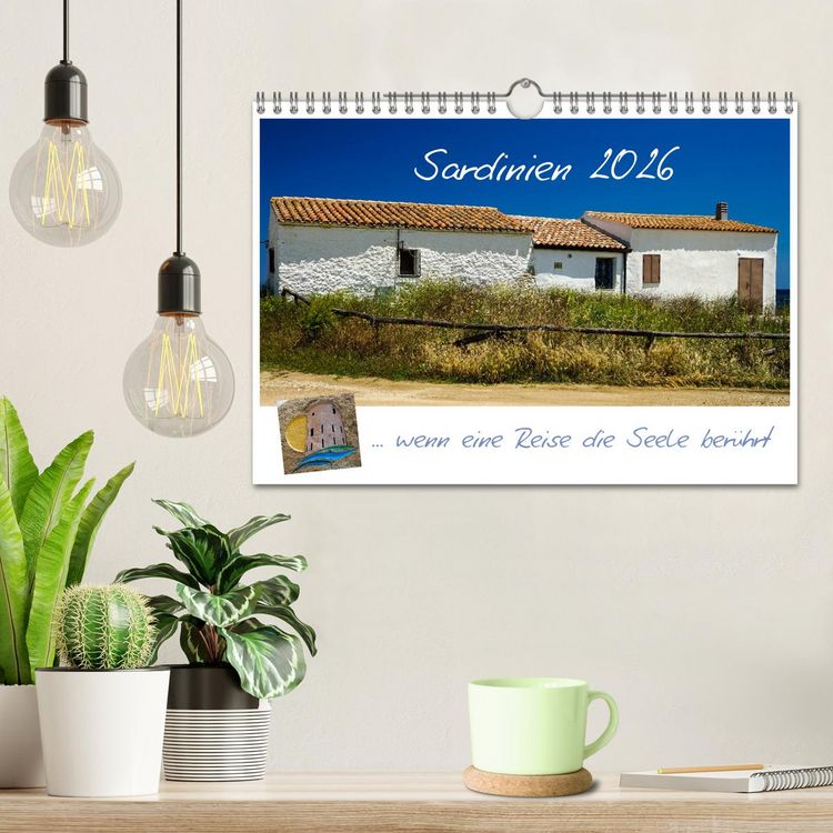 Produktbild: Sardinien ... wenn eine Reise die Seele ber&uuml;hrt (Wandkalender 2026 DIN A4 quer), CALVENDO Monatskalender