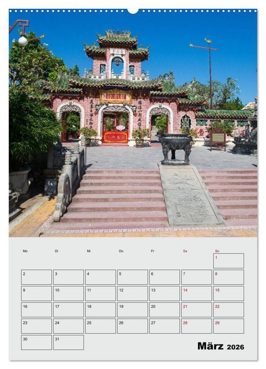 Produktbild: VIETNAM - Mein Urlaubsplaner (Wandkalender 2026 DIN A2 hoch), CALVENDO Monatskalender