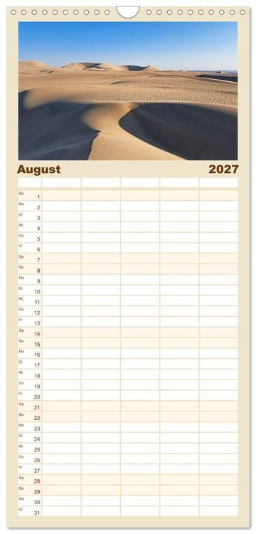 Produktbild: Familienplaner 2027 - Entdecke S&uuml;damerika: Monat f&uuml;r Monat mit 5 Spalten (Wandkalender, 21 x 45 cm) CALVENDO