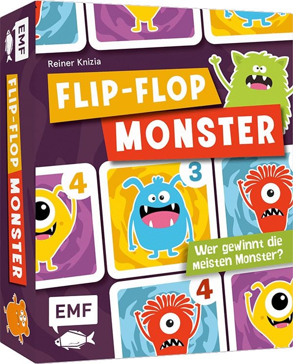 Produktbild: Memo-Spiel: Flip-Flop Monster