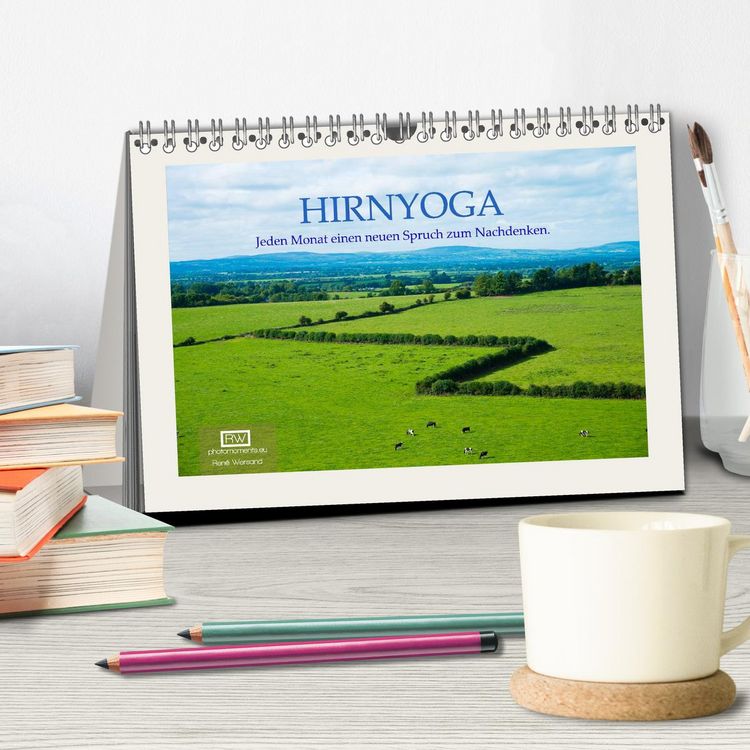 Produktbild: Hirnyoga (Tischkalender 2026 DIN A5 quer), CALVENDO Monatskalender