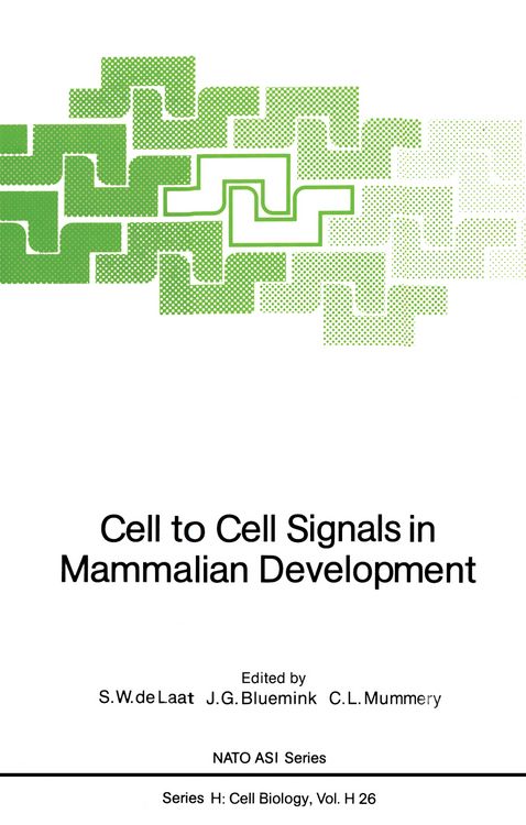 Produktbild: Cell to Cell Signals in Mammalian Development