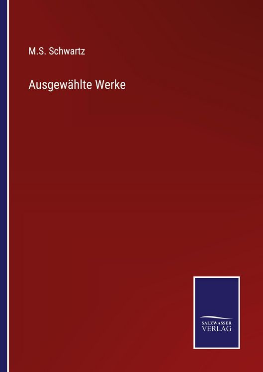 Produktbild: Ausgew&auml;hlte Werke