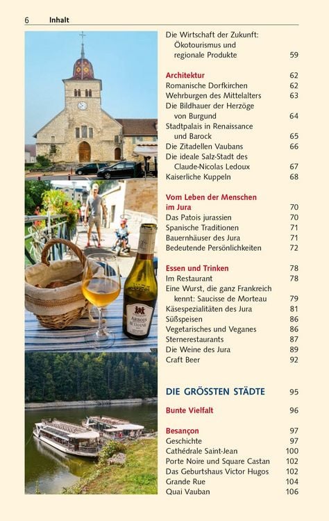 Produktbild: TRESCHER Reisef&uuml;hrer Franz&ouml;sischer Jura