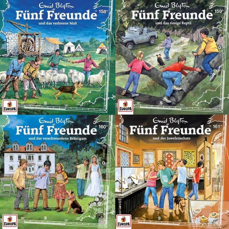 Bild vom Artikel Fünf Freunde-Sammlung Folgen 158-161 vom Autor Katrin McClean