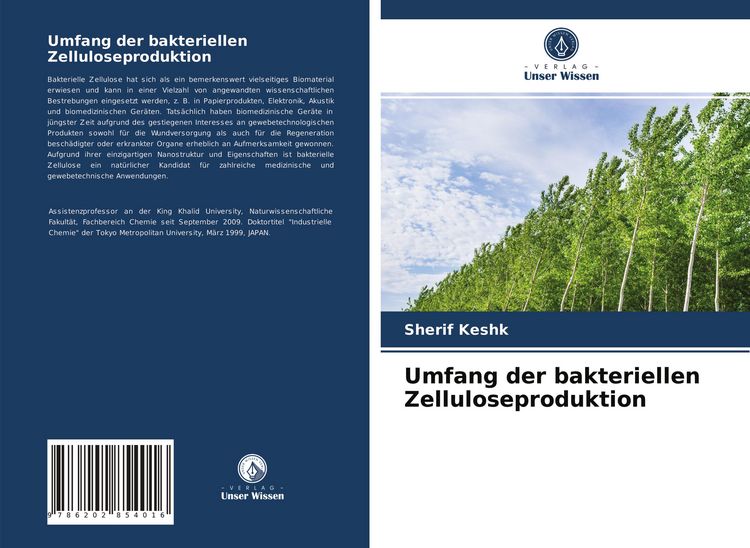 Produktbild: Umfang der bakteriellen Zelluloseproduktion