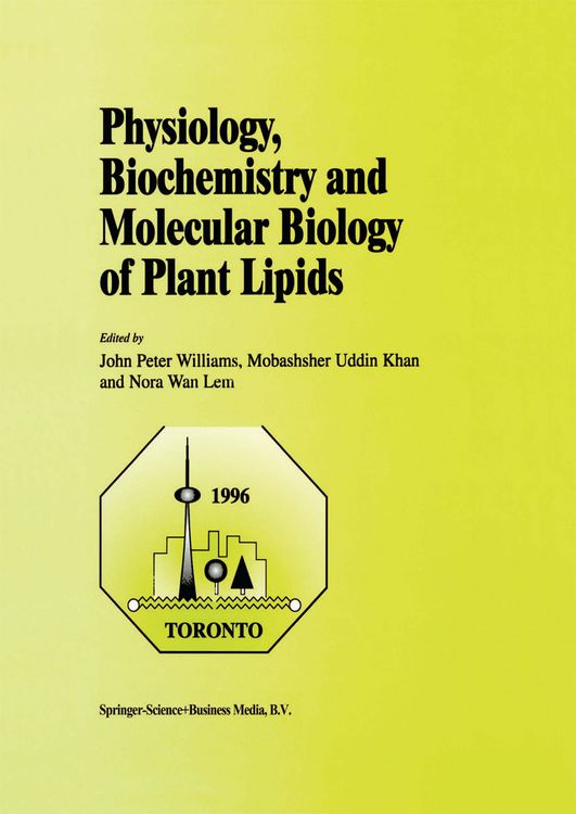 Produktbild: Physiology, Biochemistry and Molecular Biology of Plant Lipids