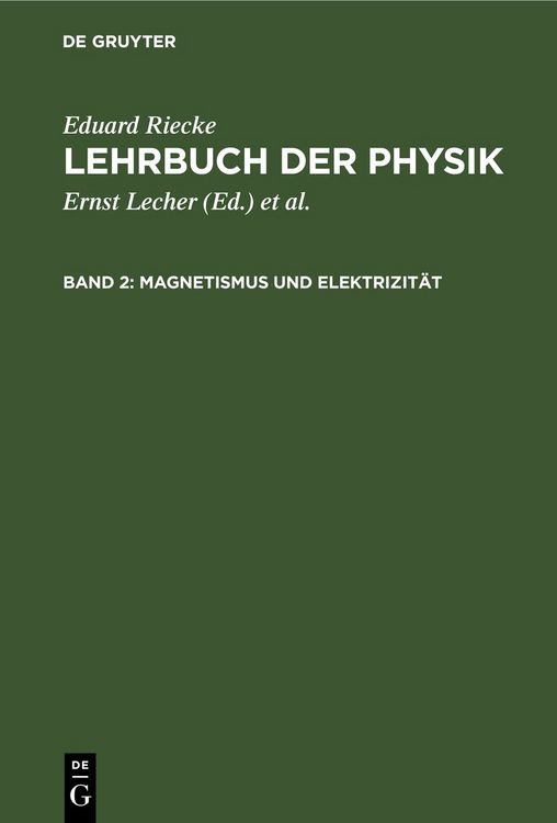 Produktbild: Magnetismus und Elektrizit&auml;t