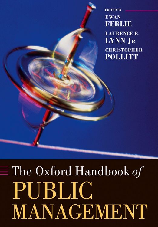 Produktbild: The Oxford Handbook of Public Management