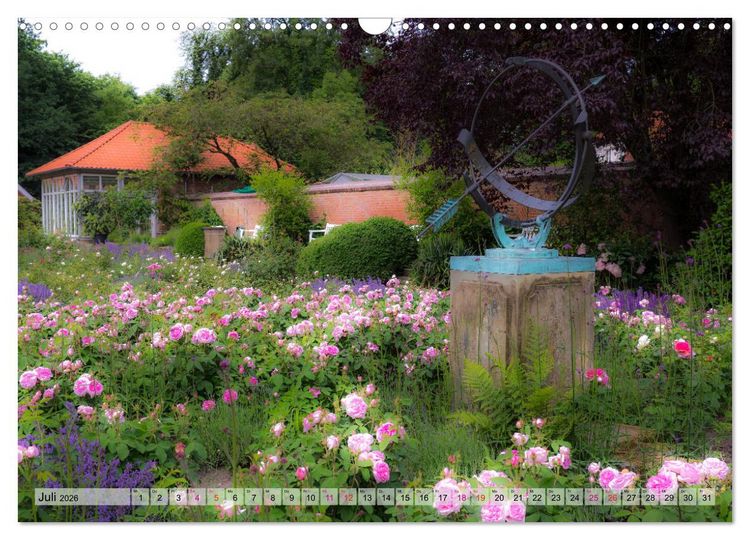Produktbild: Schlossgarten Oldenburg. Ein Fotospaziergang (Wandkalender 2026 DIN A3 quer), CALVENDO Monatskalender