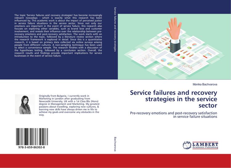 Produktbild: Service failures and recovery strategies in the service sector