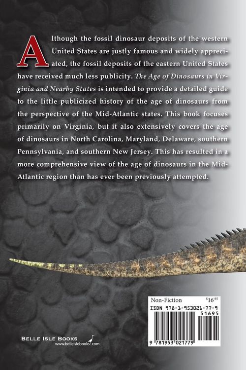 Produktbild: The Age of Dinosaurs in Virginia and Nearby States