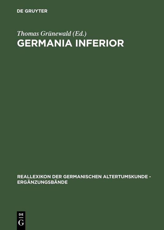 Produktbild: Germania inferior
