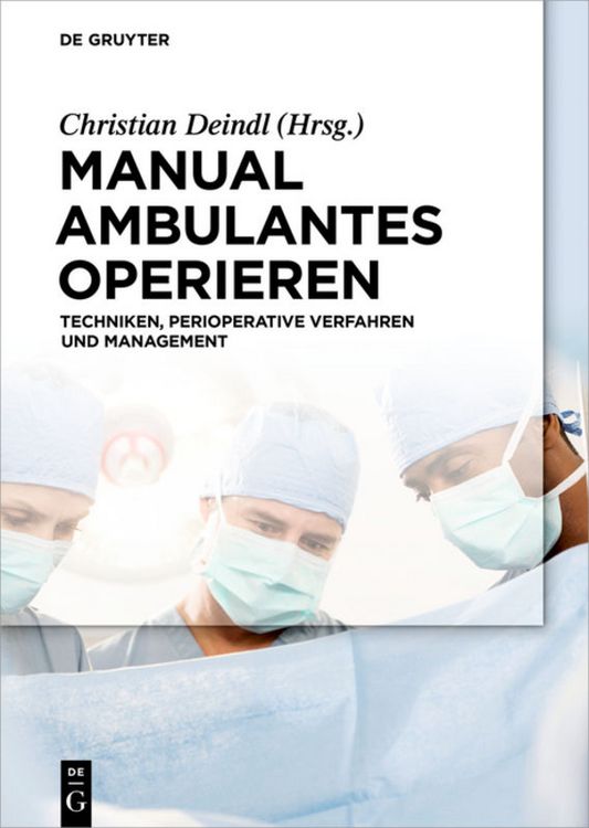 Produktbild: Manual Ambulantes Operieren