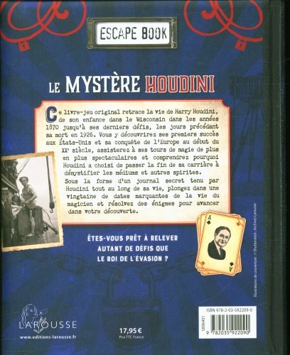 Produktbild: Le myst&egrave;re Houdini