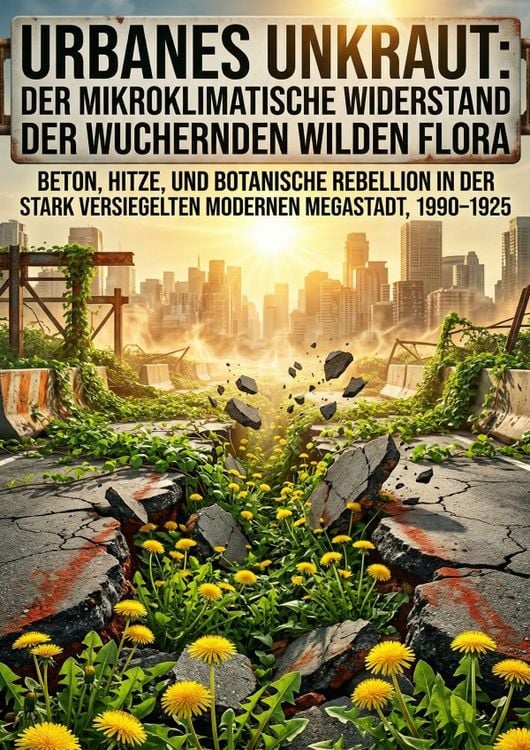 Produktbild: Urbanes Unkraut: Der mikroklimatische Widerstand der wuchernden wilden Flora