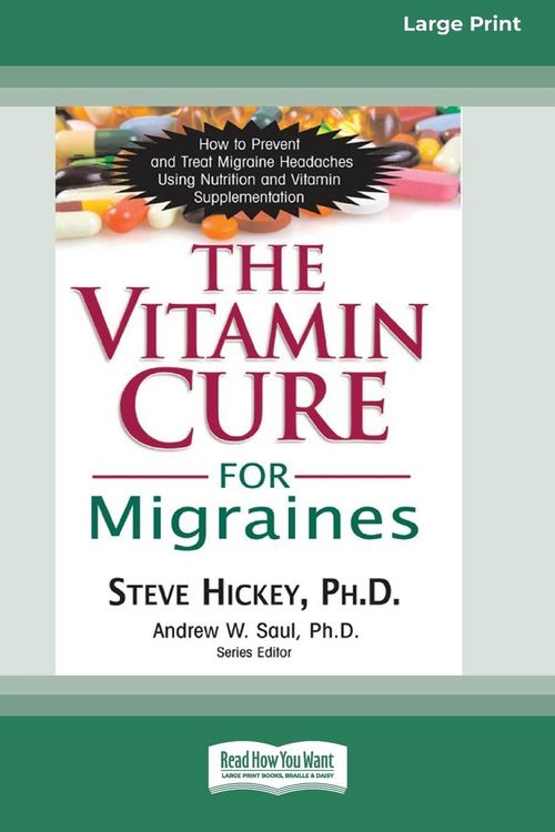 Produktbild: The Vitamin Cure for Migraines (16pt Large Print Edition)