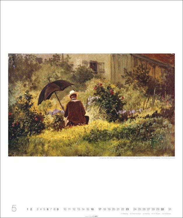 Produktbild: Carl Spitzweg Edition Kalender 2027