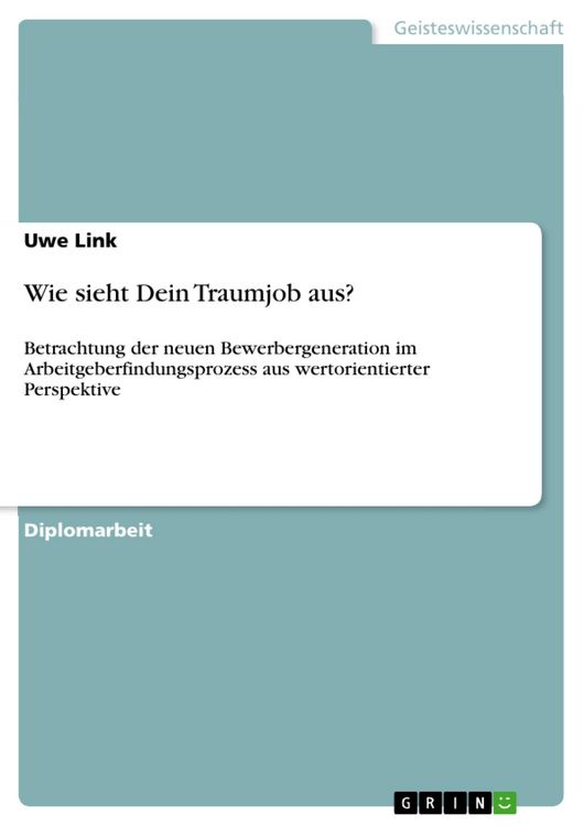 Produktbild: Wie sieht Dein Traumjob aus?