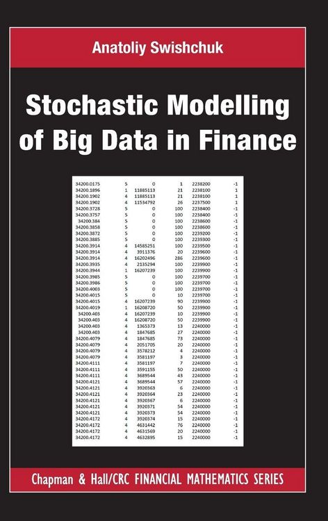Produktbild: Stochastic Modelling of Big Data in Finance