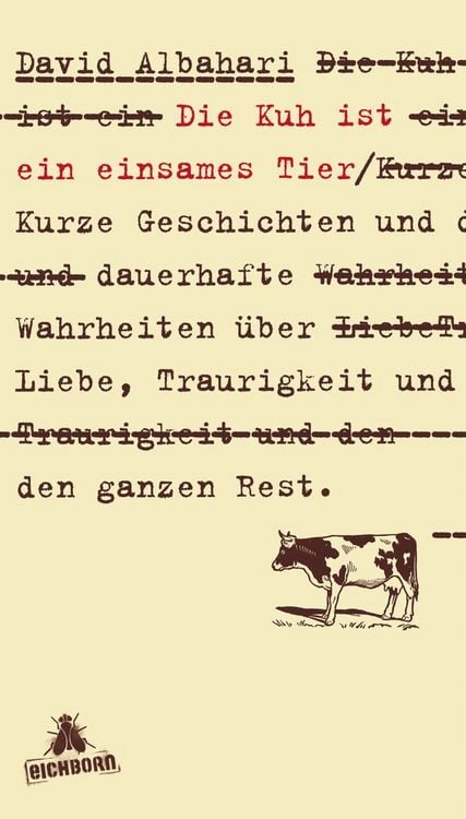 Produktbild: Die Kuh ist ein einsames Tier