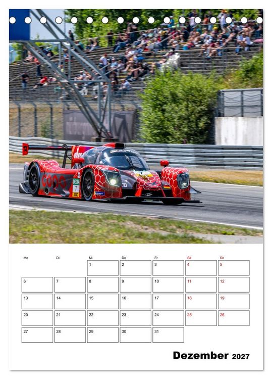 Produktbild: PROTOTYPE RACING am N&uuml;rburgring (Tischkalender 2027 DIN A5 hoch), CALVENDO Monatskalender