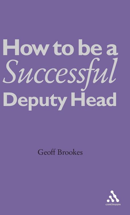 Produktbild: How to Be a Successful Deputy Head