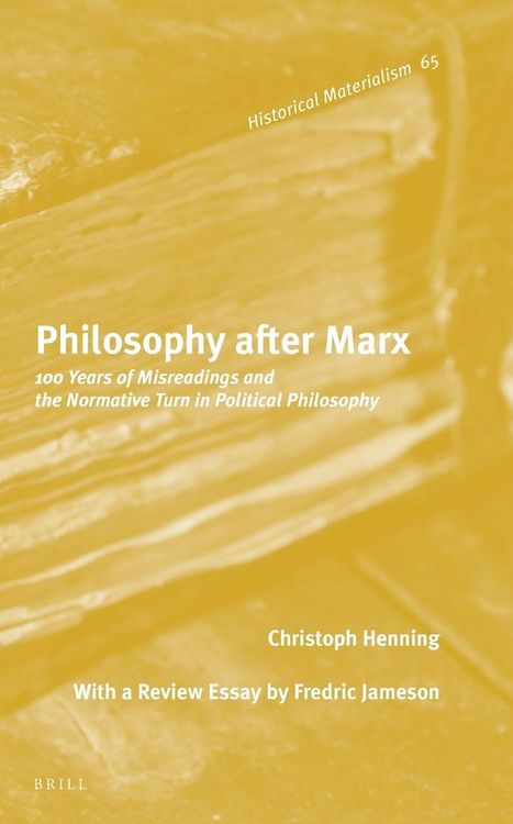 Produktbild: Philosophy after Marx
