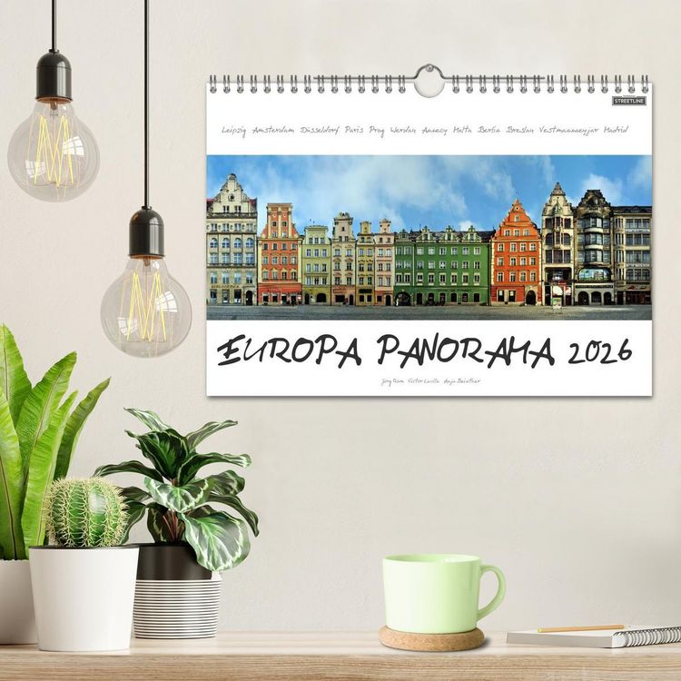 Produktbild: Europa Panorama 2026 (Wandkalender 2026 DIN A4 quer), CALVENDO Monatskalender