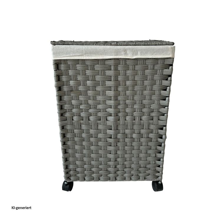 Produktbild: HTI-Living W&auml;schesammler 40 Liter Briena Grau W&auml;schesammler 40 Liter Briena Grau