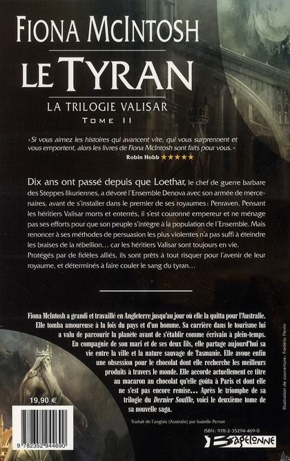 Produktbild: La Trilogie Valisar, T2
