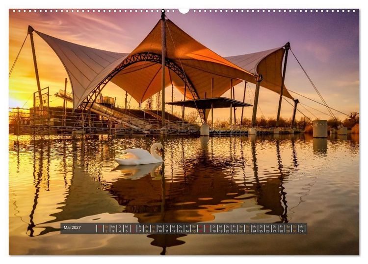 Produktbild: Magdeburg entdecken (Wandkalender 2027 DIN A2 quer), CALVENDO Monatskalender
