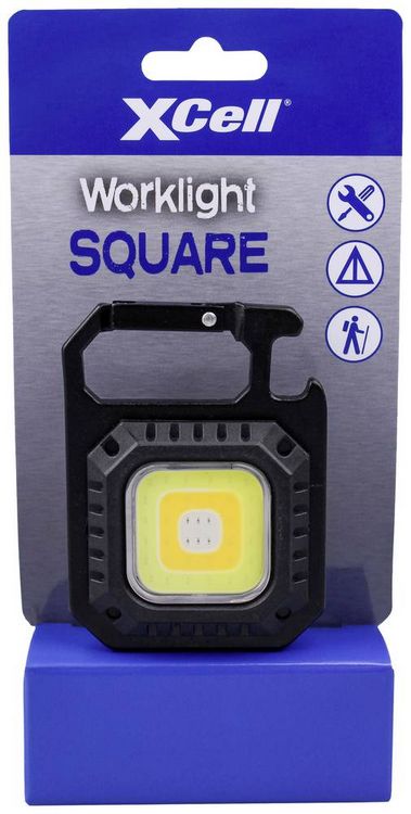 Produktbild: XCell 148868 Work Square Arbeitsleuchte akkubetrieben 1100lm Anzahl mitgelieferte Akkus 1