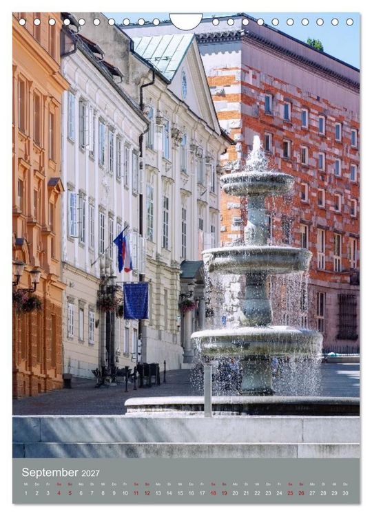 Produktbild: Zauberhaftes Slowenien. Seen, Berge und charmante Orte (Wandkalender 2027 DIN A4 hoch), CALVENDO Monatskalender