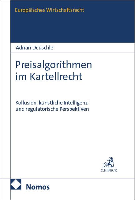 Produktbild: Preisalgorithmen im Kartellrecht
